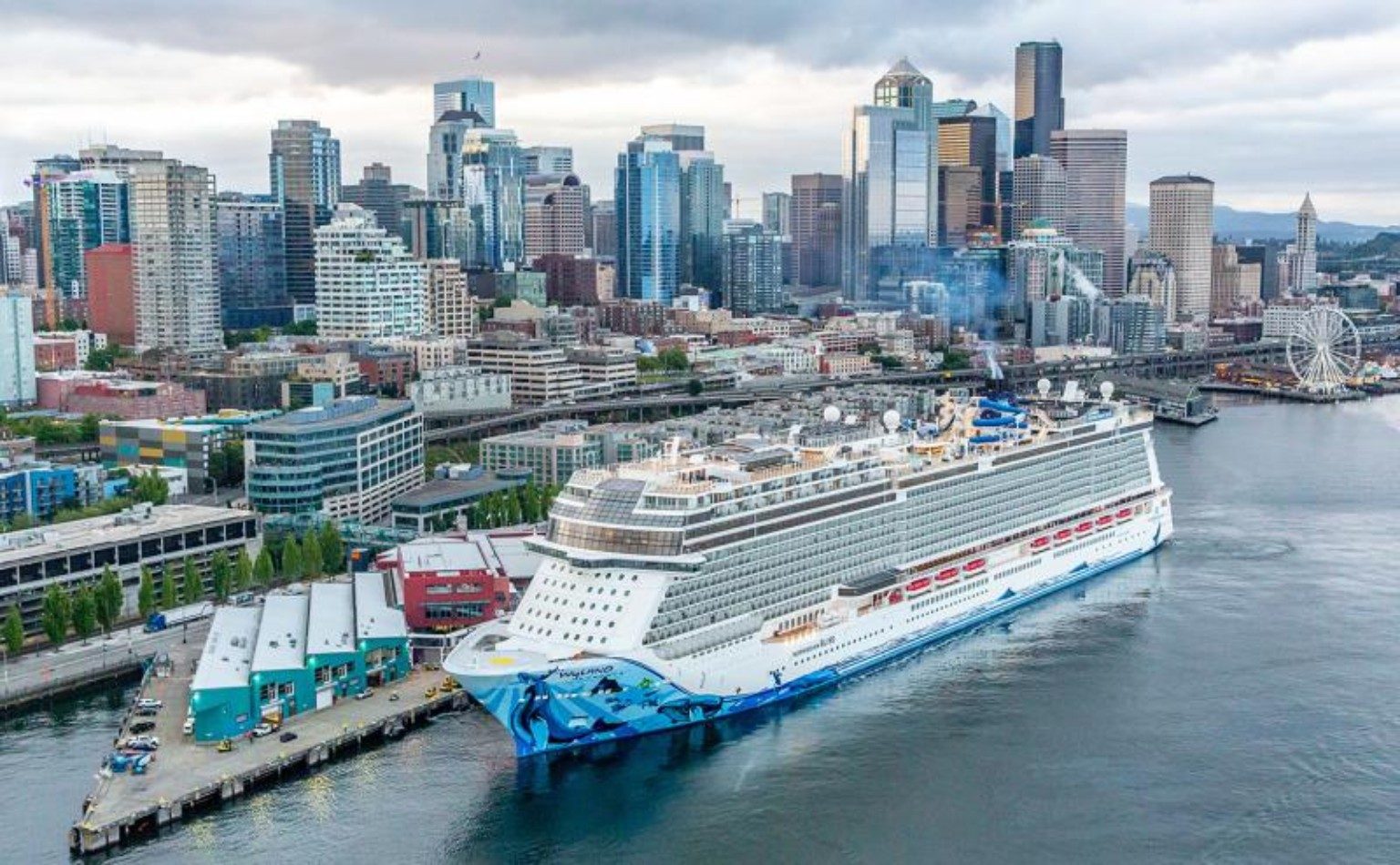 Seattle waterfront & cruise access