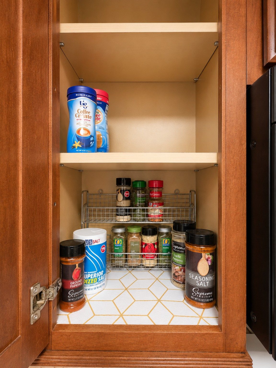 Kitchen spices and pantry basics
