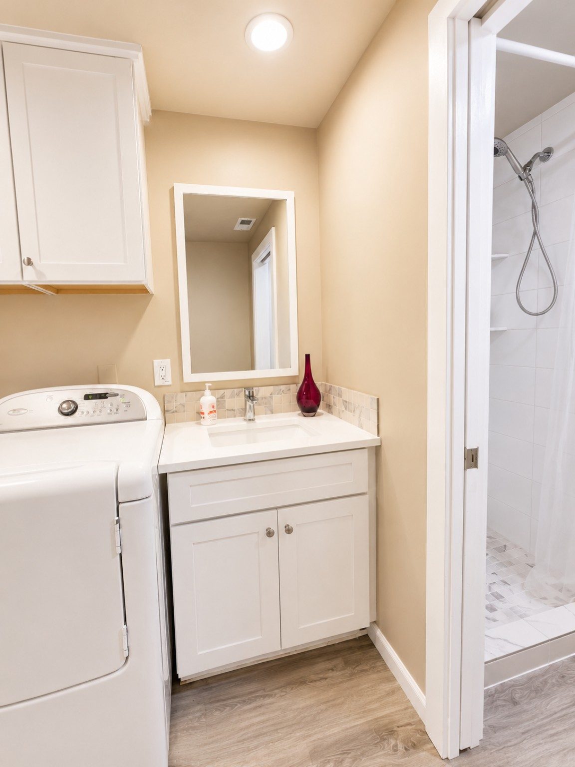 Laundry vanity